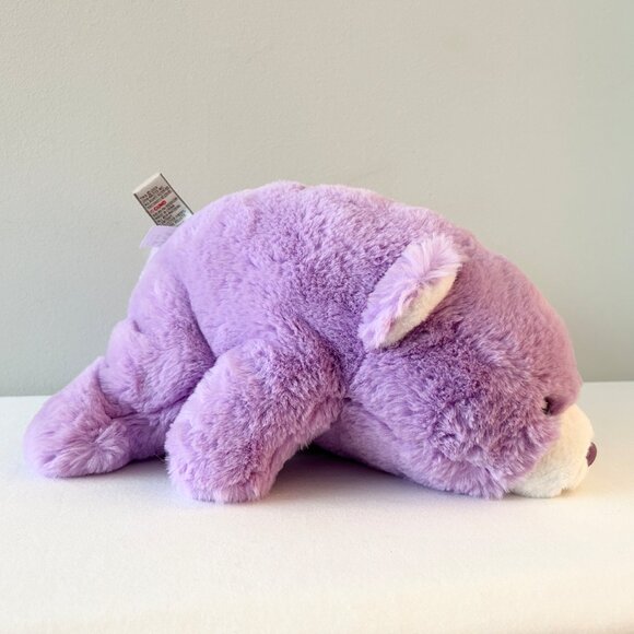 New! GUND Snuffles Lavender Bear Plush 10” Stuffed Animal Toy Purple NWT - Picture 3 of 8